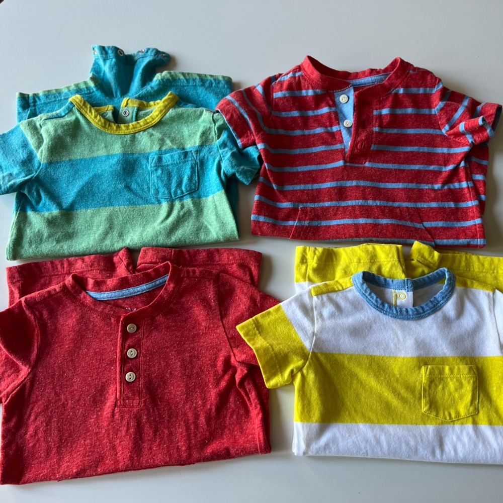 Primary baby boy rompers